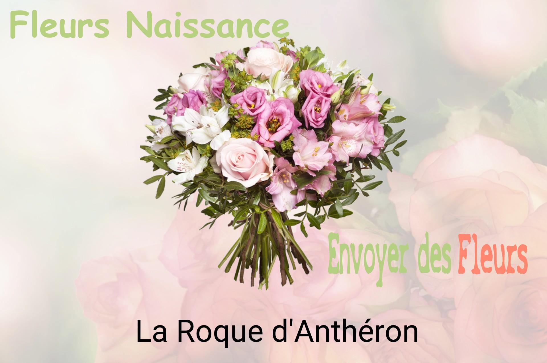 Bouquet de fleurs de naissance livré à La Roque-d'Anthéron