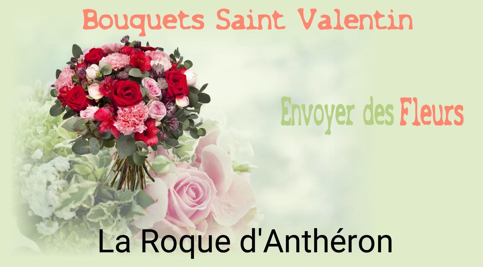 Roses de Saint-Valentin livrées à La Roque-d'Anthéron